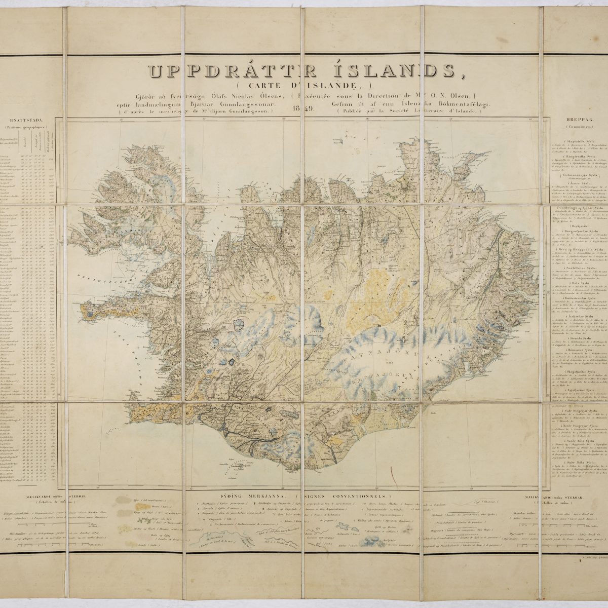 Uppdráttr Íslands - Mapping Iceland